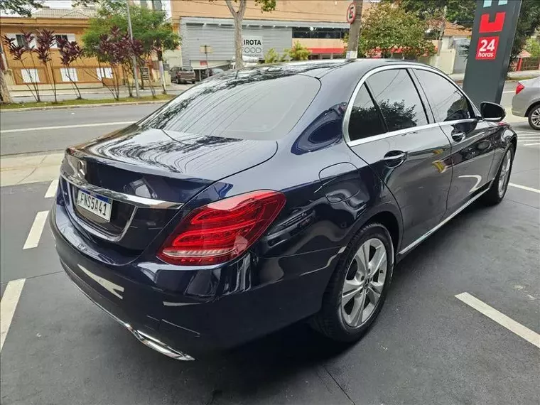 Mercedes-benz C 180 Azul 3