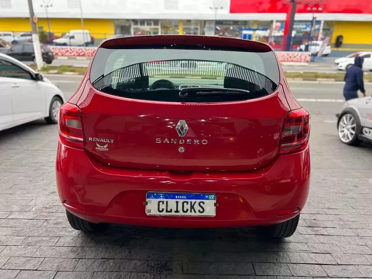 Renault Sandero Vermelho 9