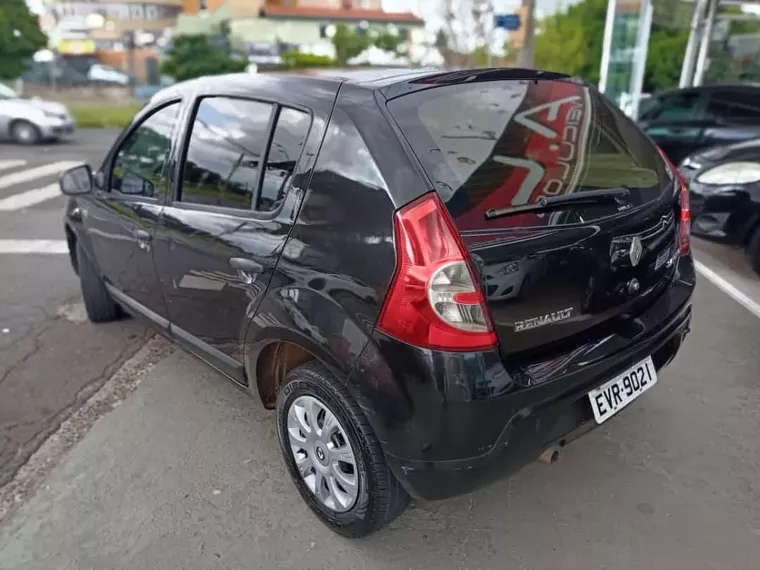 Renault Sandero Preto 7