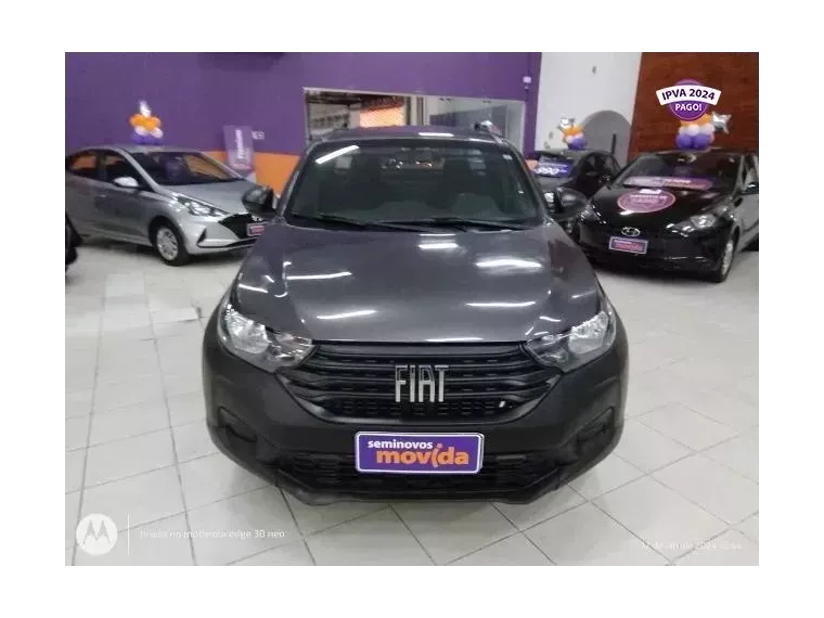 Fiat Strada Cinza 6