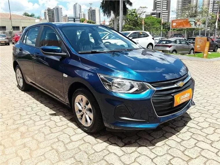 Chevrolet Onix Azul 9