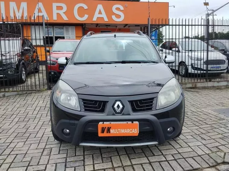 Renault Sandero Preto 14