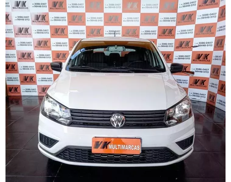 Volkswagen Gol Branco 1