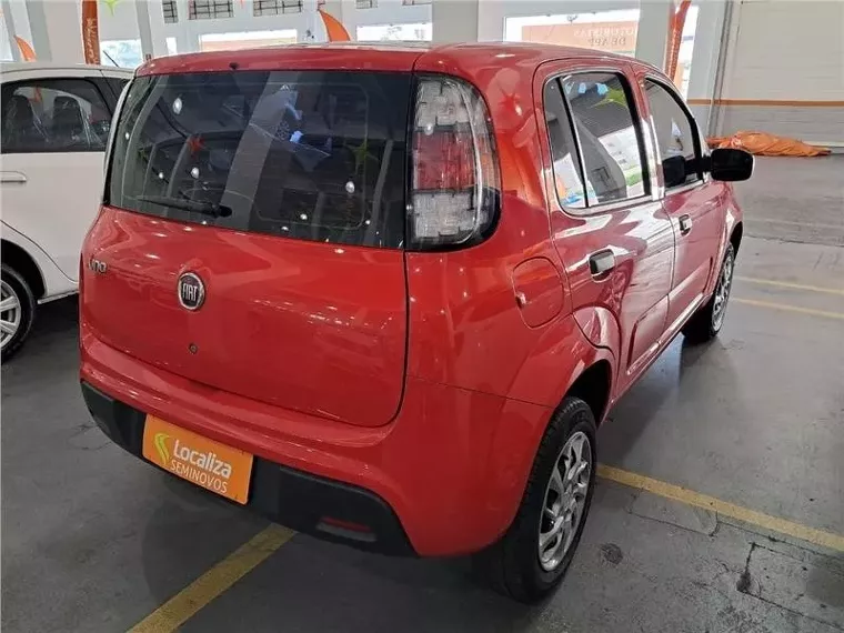 Fiat Uno Vermelho 2