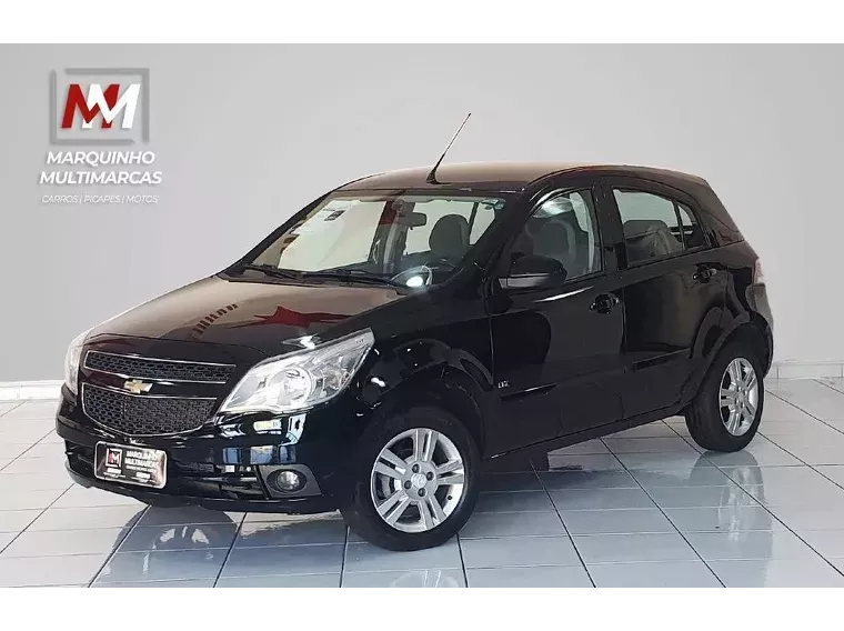 Chevrolet Agile Preto 1