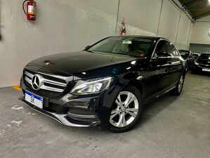 Mercedes-benz C 180 1.6 CGI Turbo Preto 2015