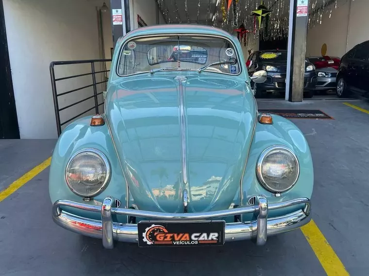 Volkswagen Fusca Azul 6