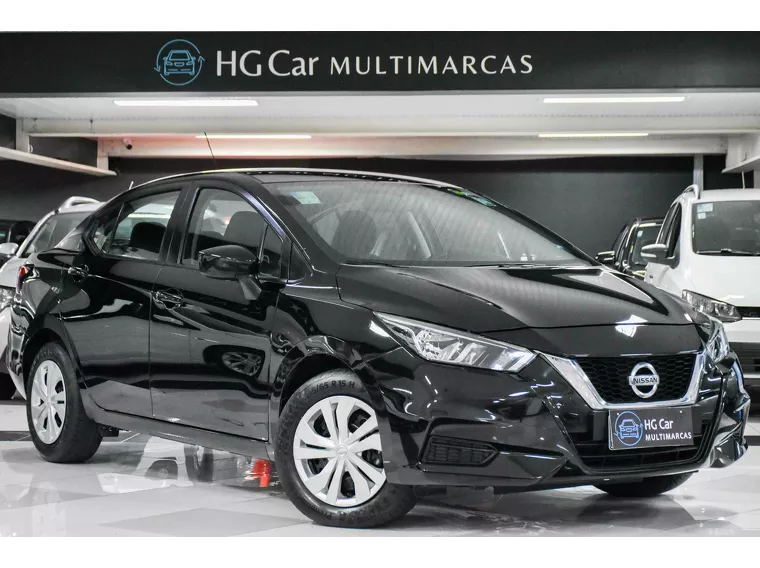 Nissan Versa Preto 20