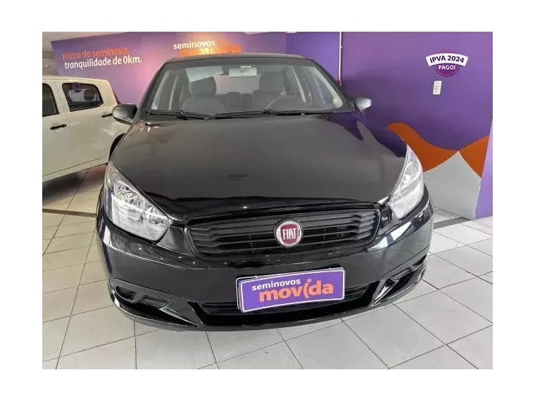 Fiat Grand Siena Preto 1