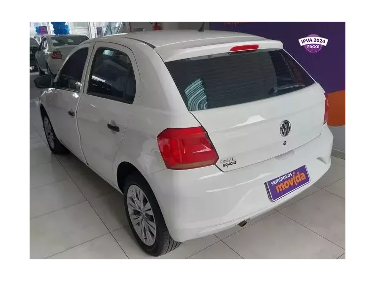 Volkswagen Gol Branco 9