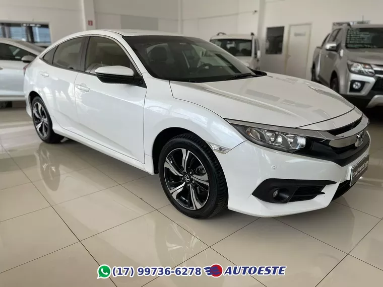 Honda Civic Branco 1