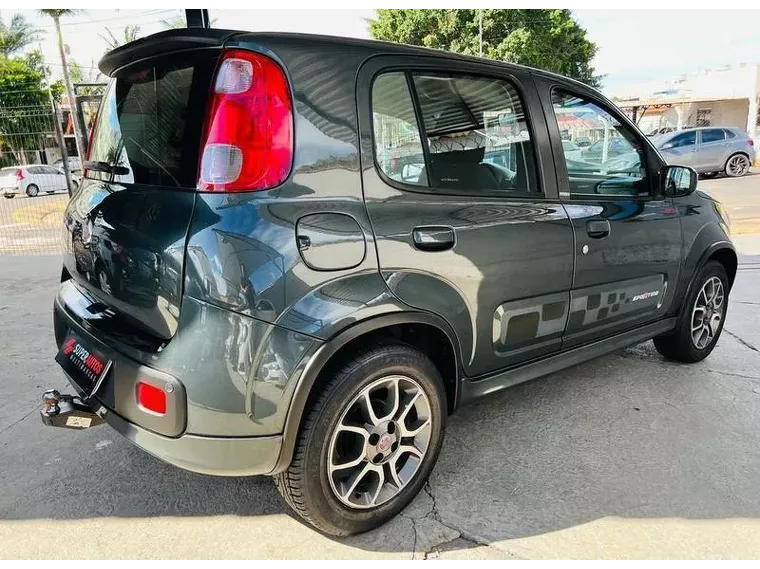 Fiat Uno Cinza 7