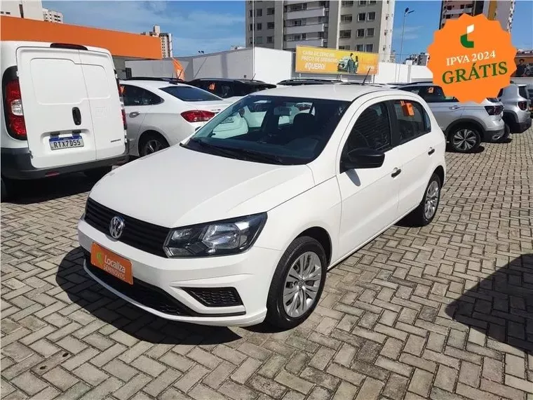 Volkswagen Gol Branco 18