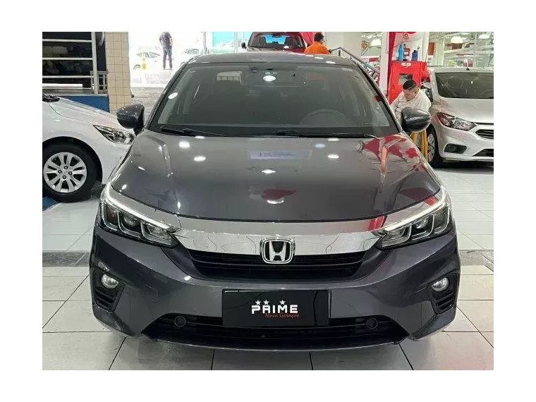 Honda City Cinza 6