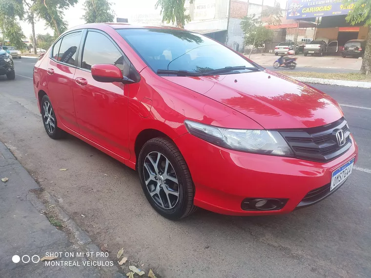 Honda City Vermelho 9