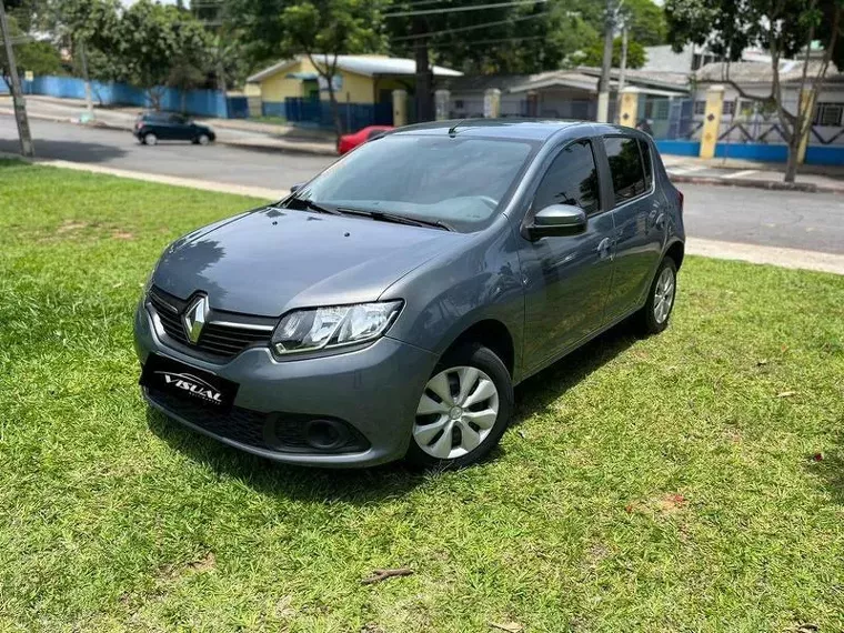 Renault Sandero Cinza 1