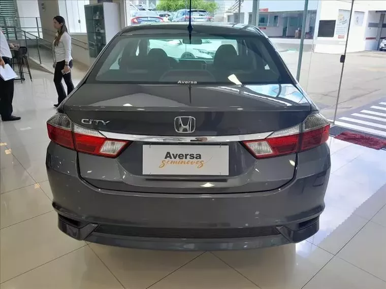 Honda City Cinza 10