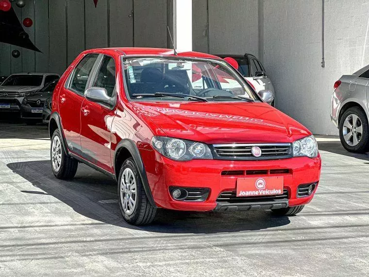 Fiat Palio Vermelho 2
