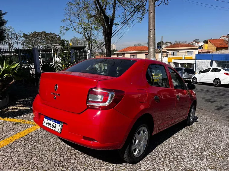 Renault Logan Vermelho 1