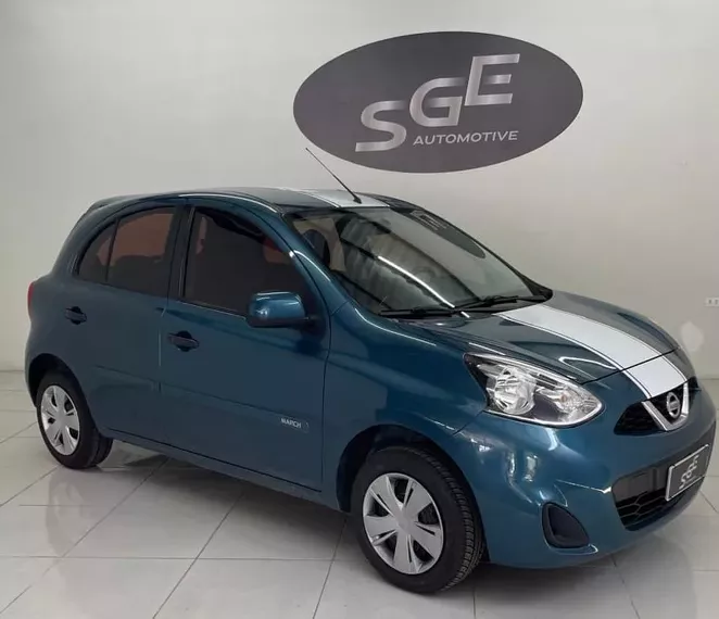 Nissan March Azul 5