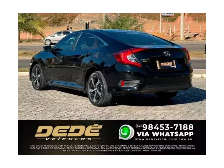 Honda Civic Preto 5