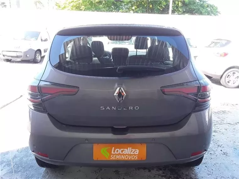 Renault Sandero Cinza 4