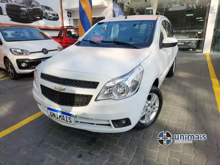 Chevrolet Agile Branco 5