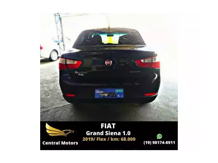 Fiat Grand Siena Preto 2