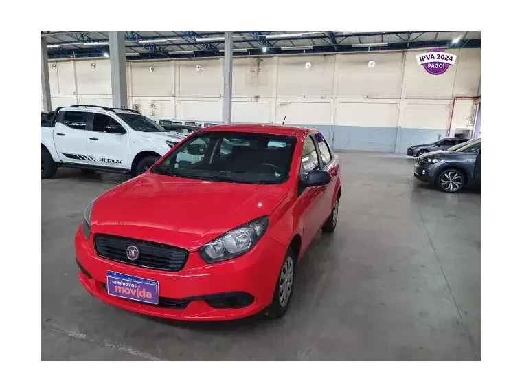 Fiat Grand Siena Vermelho 1