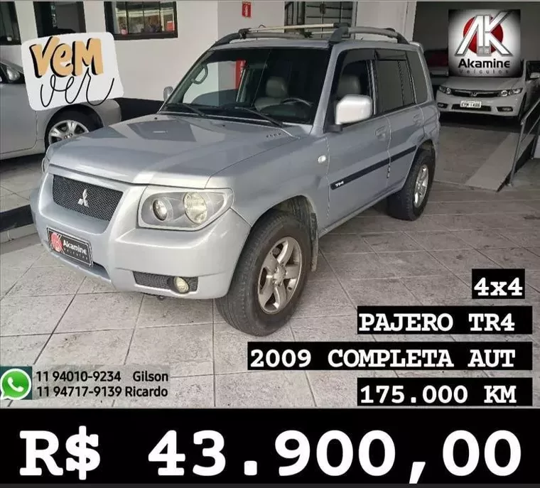 Mitsubishi Pajero TR4 Prata 4