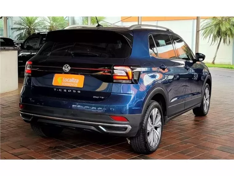 Volkswagen T-cross Azul 8