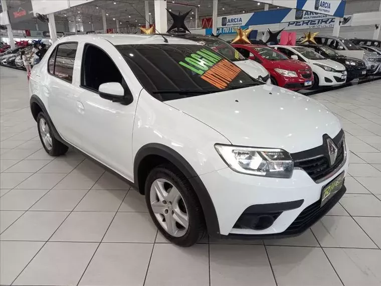 Renault Logan Branco 1