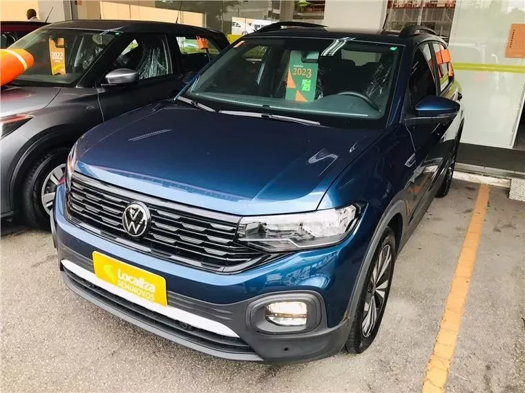 Volkswagen T-cross Azul 3