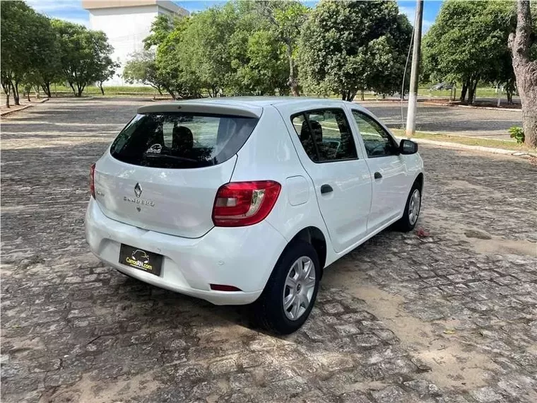 Renault Sandero Branco 4
