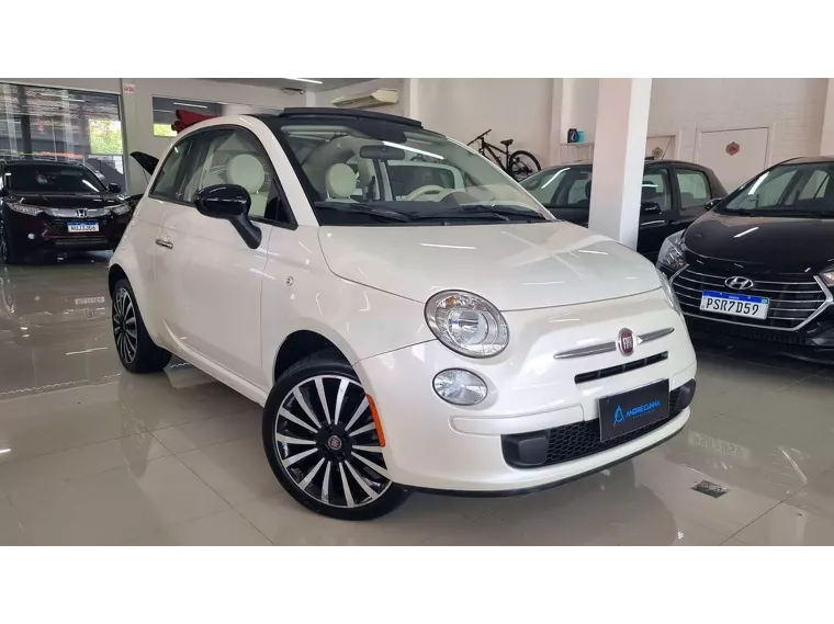 Fiat 500 Branco 10