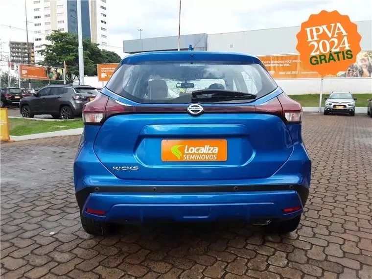 Nissan Kicks Azul 5