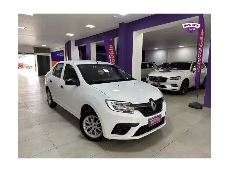 Renault Logan Branco 1