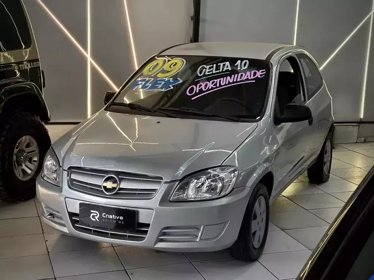 Chevrolet Celta Cinza 1