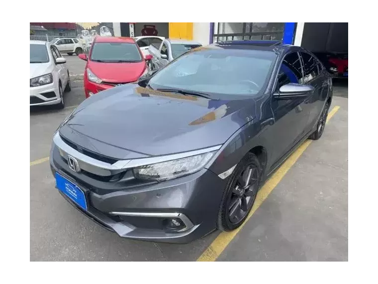 Honda Civic Cinza 4