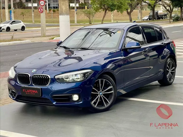 BMW 120i Azul 3