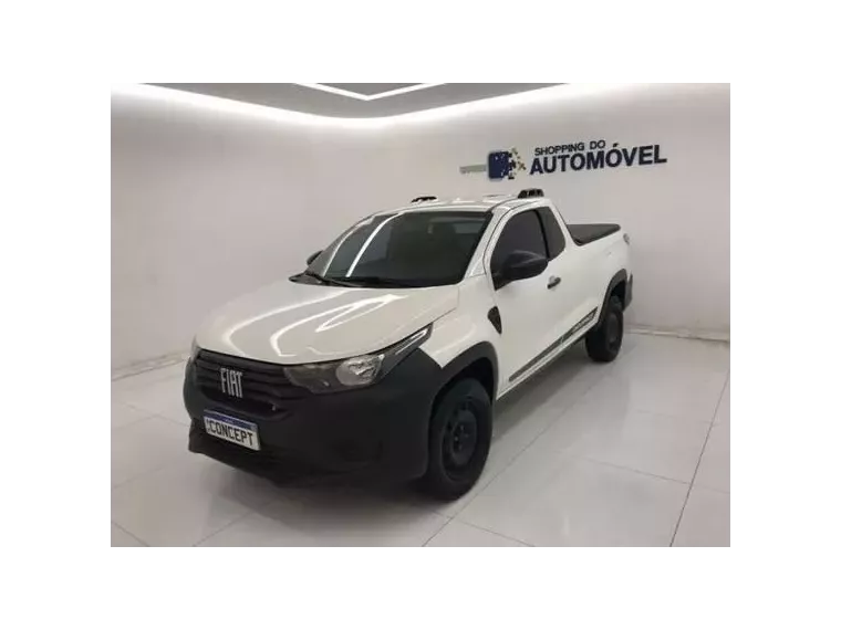 Fiat Strada Branco 10