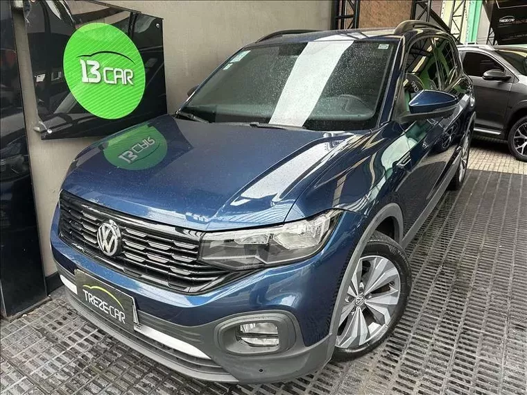 Volkswagen T-cross Azul 6