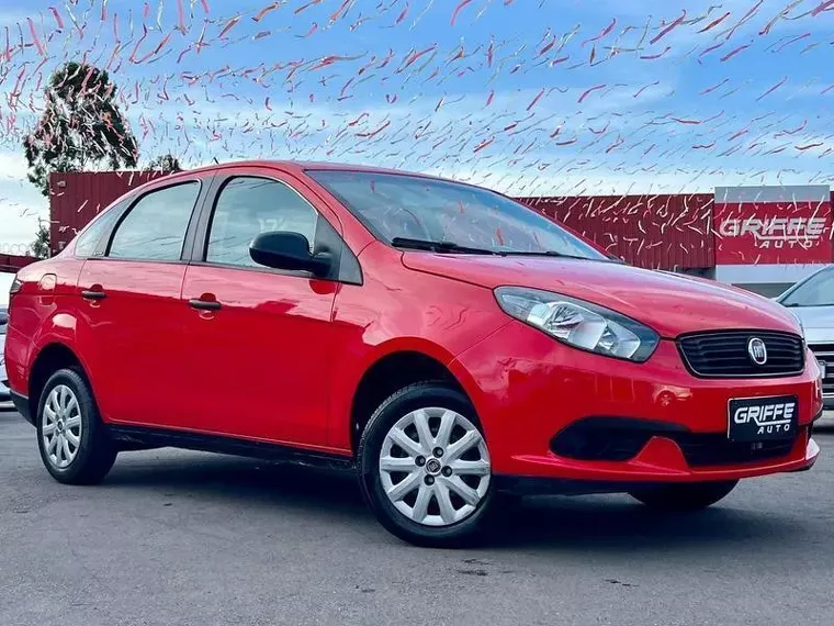 Fiat Grand Siena Vermelho 6