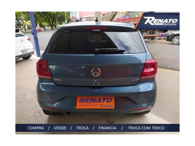 Volkswagen Gol Azul 8