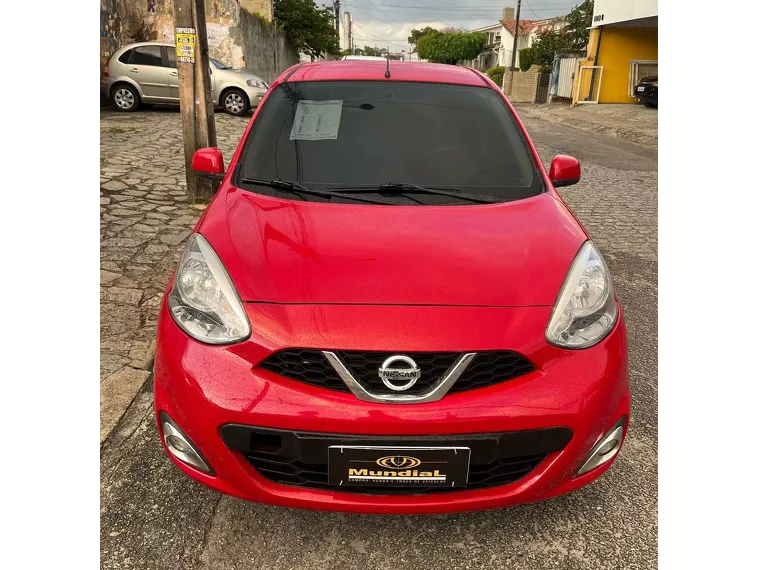 Nissan March Vermelho 9