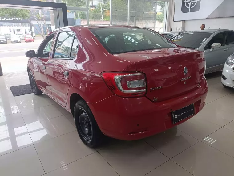 Renault Logan Vermelho 3