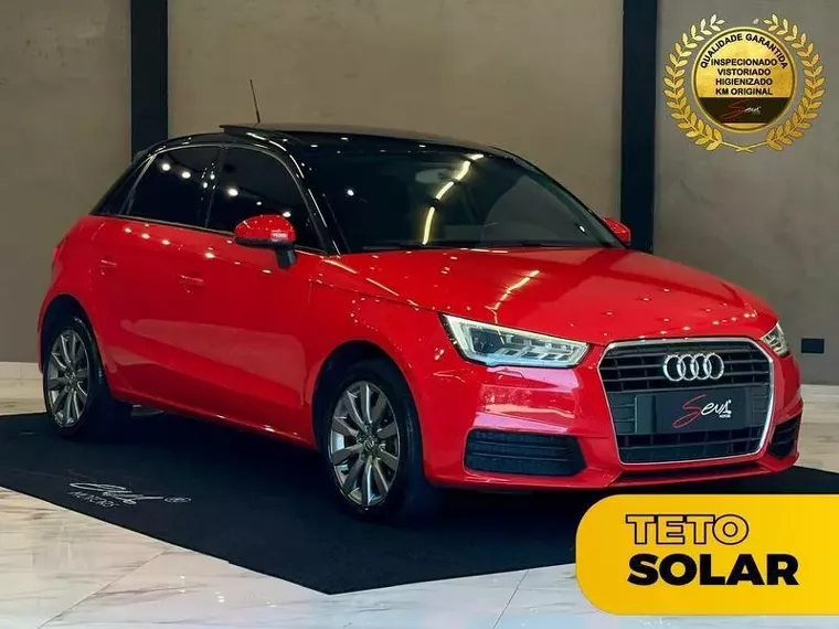 Audi A1 Vermelho 1