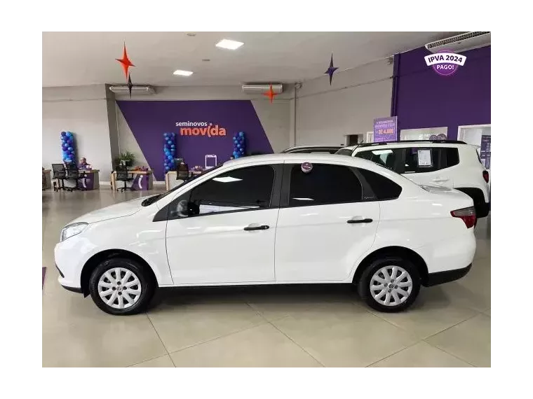 Fiat Grand Siena Branco 4