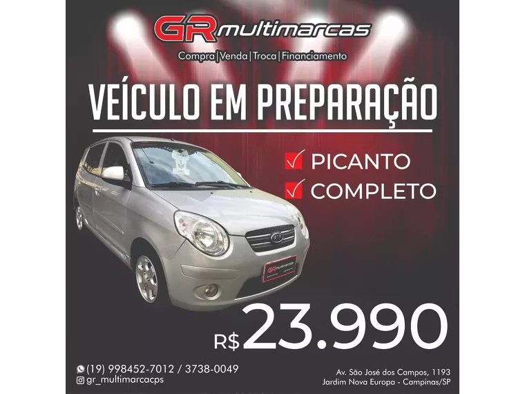 KIA Picanto Prata 7