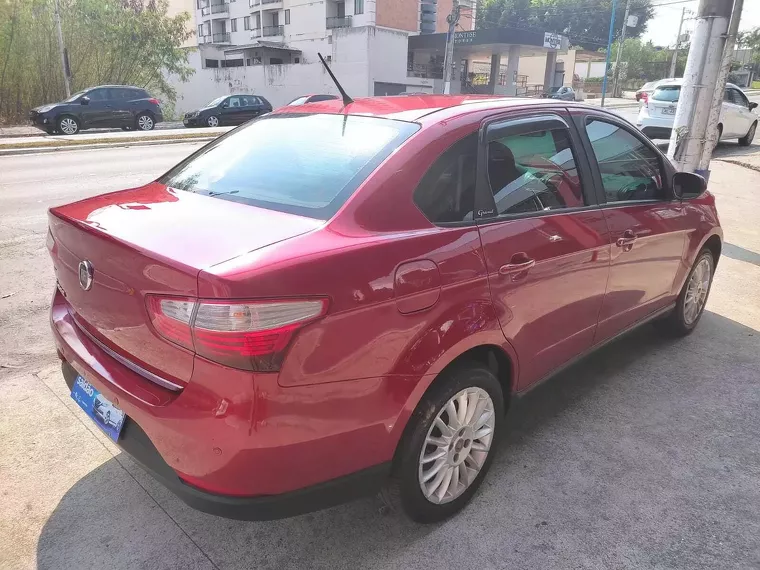 Fiat Grand Siena Vermelho 5